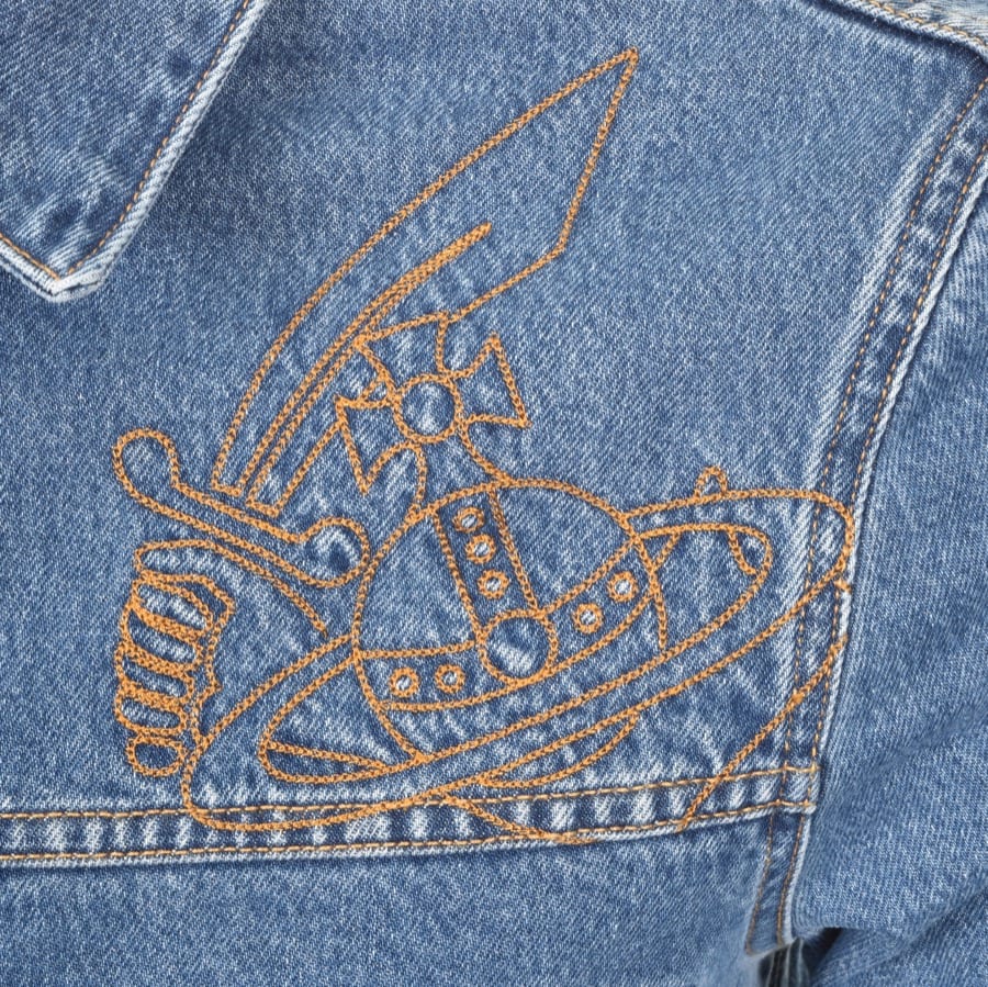 Alternative Image for ProductVivienne Westwood Denim Jacket Blue3